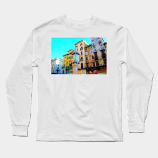 Piazza delle Erbe in Verona, Italy Long Sleeve T-Shirt